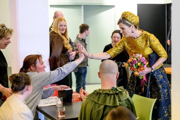 Queen Máxima Opens Theater for Actors With Disabilities - Hengelo Queen Máxima opens the new KamaK Theater in Hengelo. The professional company KamaK Theater works with actors with intellectual disabilities. With a team of directors, theater and music teachers, care workers, and a large number of volunteers, several productions are developed and staged annually. Hengelo, February 18, 2026, KamaK Theater. Photo by Bruno Press ABACAPRESS.COM Hengelo Netherlands  Copyright: xBrunoxPress ABACAx