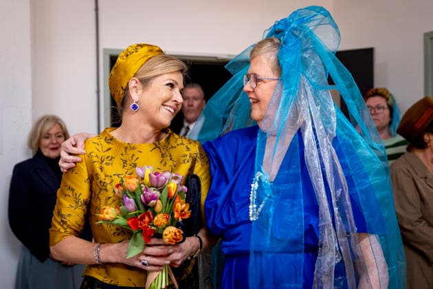 18-02-2026 Hengelo Queen Maxima attended the opening of the professional company KamaK Theater, working with actors with intellectual disabilities, in Hengelo. Â  Copyright: xPPEx