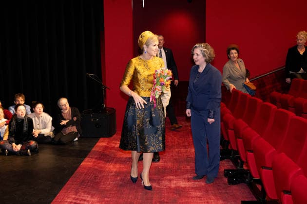 18-02-2026 Hengelo Queen Maxima attended the opening of the professional company KamaK Theater, working with actors with intellectual disabilities, in Hengelo. Â  Copyright: xPPEx