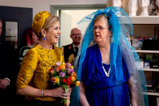 18-02-2026 Hengelo Queen Maxima attended the opening of the professional company KamaK Theater, working with actors with intellectual disabilities, in Hengelo. Â  Copyright: xPPEx