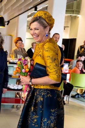 18-02-2026 Hengelo Queen Maxima attended the opening of the professional company KamaK Theater, working with actors with intellectual disabilities, in Hengelo. Â  Copyright: xPPEx
