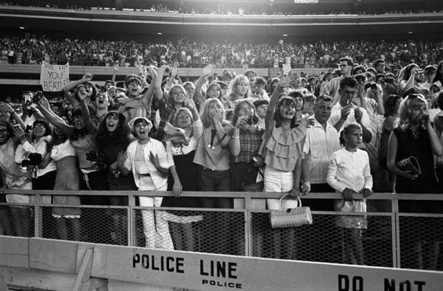 RECORD DATE NOT STATED Beatles fans at Shea Stadium August 15, 1965 EDITORIAL USE ONLY  Copyright: xGeorgexE.xJosephx