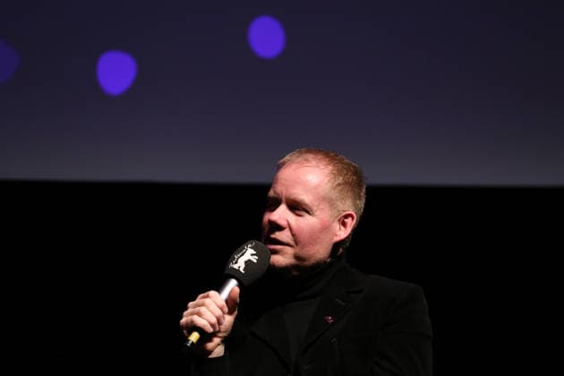 February 18, 2026, Berlin, Germany: British composer Max Richter speaks during the Berlinale Camera award ceremony honoring Max Richter during the 76th Berlin International Film Festival (Berlinale), Europe s first major film festival of the year, at Haus Der Berliner Festspiele in Berlin. Berlin Germany  - ZUMAf146 20260218_zip_f146_026 Copyright: xRouzbehxFouladix
