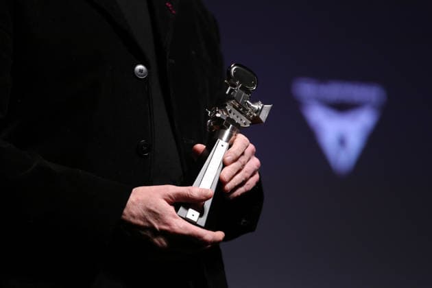 February 18, 2026, Berlin, Germany: British composer Max Richter speaks during the Berlinale Camera award ceremony honoring Max Richter during the 76th Berlin International Film Festival (Berlinale), Europe s first major film festival of the year, at Haus Der Berliner Festspiele in Berlin. Berlin Germany  - ZUMAf146 20260218_zip_f146_034 Copyright: xRouzbehxFouladix