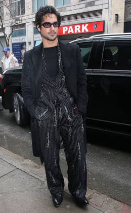 NEW YORK, NY- FEBRUARY 18: Avan Jogia seen at talk show Sherri on February 18, 2026 in New York City. Copyright: xRWx