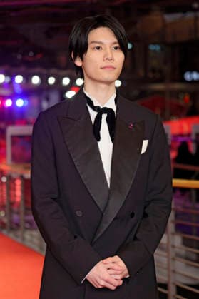 Riku Hagiwara bei der Premiere des Animationsfilms A New Dawn Hana rokushÃ ga akeru hi ni auf der Berlinale 2026 76. Internationale Filmfestspiele Berlin im Berlinale Palast. Berlin, 18.02.2026
