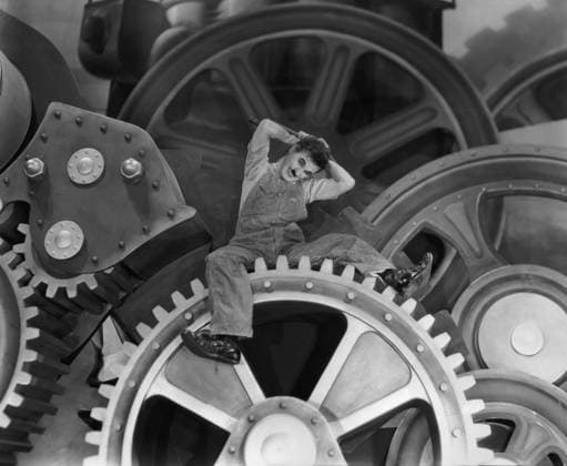 RECORD DATE NOT STATED Modern Times Charles Chaplin 1936 United Artists **I.V. EDITORIAL USE ONLY  Copyright: x