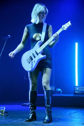 The Beaches Perform at Brixton Academy, London Guitarist Kylie Miller of Canadian rock band The Beaches performs at Brixton Academy, London, England, UK on Wednesday 18 February 2026 as part of their No Hard Feelings Tour., Credit:Justin Ng Avalon UK, England, London, Brixton Academy  Copyright: xJustinxNgx xAvalonx 1076340185
