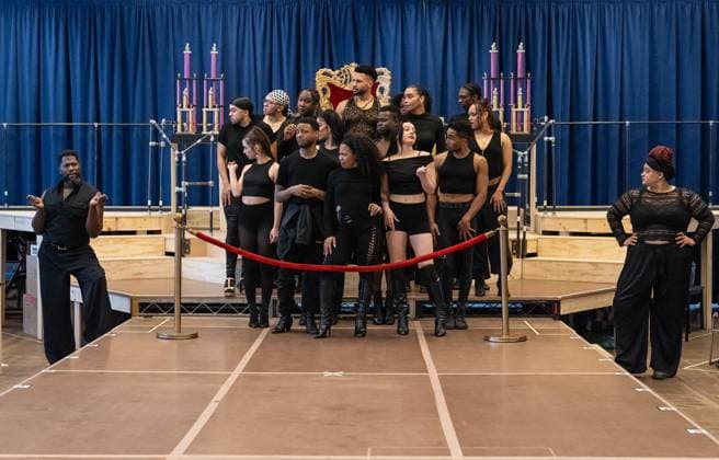 February 18, 2026, Bronx, New York, USA: Cast performs during press preview for upcoming Broadway musical Cats: The Jellicle Ball at New 42nd Street Studios in New York, NY on February 18, 2026. Bronx USA - ZUMAr339 20260218_znp_r339_083 Copyright: xLevxRadinx