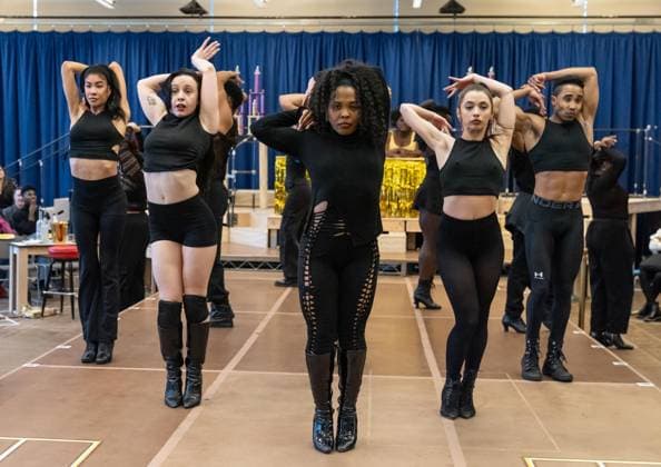 February 18, 2026, Bronx, New York, USA: Dava Huesca and Cast perform during press preview for upcoming Broadway musical Cats: The Jellicle Ball at New 42nd Street Studios in New York, NY on February 18, 2026. Bronx USA  - ZUMAr339 20260218_znp_r339_084 Copyright: xLevxRadinx