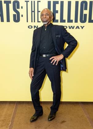February 18, 2026, Bronx, New York, USA: Andre De Shields attends press preview for upcoming Broadway musical Cats: The Jellicle Ball at New 42nd Street Studios in New York, NY on February 18, 2026. Bronx USA  - ZUMAr339 20260218_znp_r339_108 Copyright: xLevxRadinx