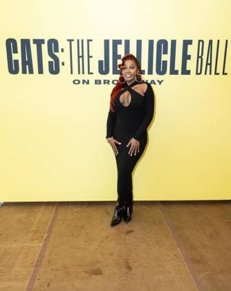 February 18, 2026, Bronx, New York, USA: Tempress Chasity Moore attends press preview for upcoming Broadway musical Cats: The Jellicle Ball at New 42nd Street Studios in New York, NY on February 18, 2026. Bronx USA - ZUMAr339 20260218_znp_r339_101 Copyright: xLevxRadinx
