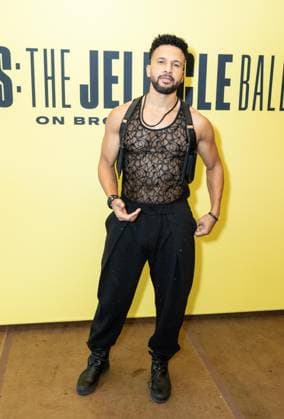 February 18, 2026, Bronx, New York, USA: Sydney James Harcourt attends press preview for upcoming Broadway musical Cats: The Jellicle Ball at New 42nd Street Studios in New York, NY on February 18, 2026. Bronx USA - ZUMAr339 20260218_znp_r339_114 Copyright: xLevxRadinx