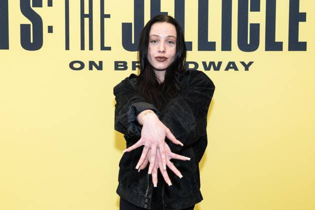February 18, 2026, Bronx, New York, USA: Baby Byrne attends press preview for upcoming Broadway musical Cats: The Jellicle Ball at New 42nd Street Studios in New York, NY on February 18, 2026. Bronx USA - ZUMAr339 20260218_znp_r339_118 Copyright: xLevxRadinx