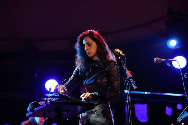 Yasmine Hamdan bei einem Konzert im Metropol in Berlin, 18. Februar 2026. Yasmine Hamdan Konzert Berlin