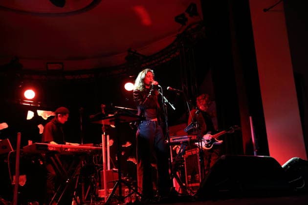 Yasmine Hamdan bei einem Konzert im Metropol in Berlin, 18. Februar 2026. Yasmine Hamdan Konzert Berlin