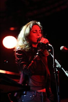 Yasmine Hamdan bei einem Konzert im Metropol in Berlin, 18. Februar 2026. Yasmine Hamdan Konzert Berlin