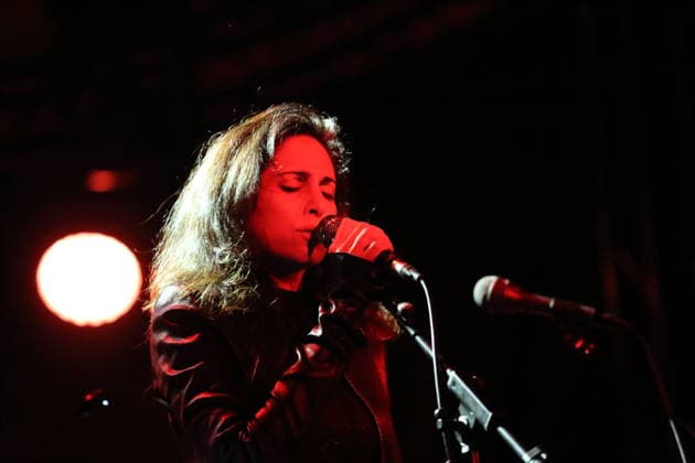 Yasmine Hamdan bei einem Konzert im Metropol in Berlin, 18. Februar 2026. Yasmine Hamdan Konzert Berlin