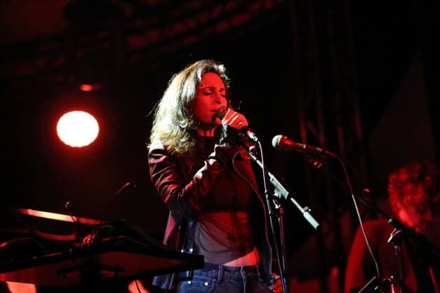 Yasmine Hamdan bei einem Konzert im Metropol in Berlin, 18. Februar 2026. Yasmine Hamdan Konzert Berlin