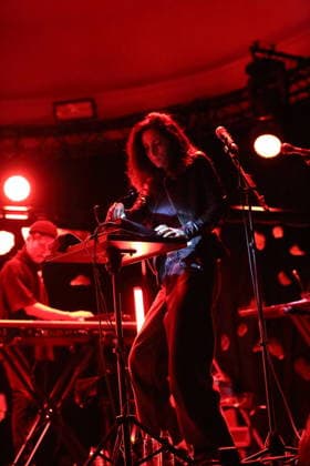 Yasmine Hamdan bei einem Konzert im Metropol in Berlin, 18. Februar 2026. Yasmine Hamdan Konzert Berlin