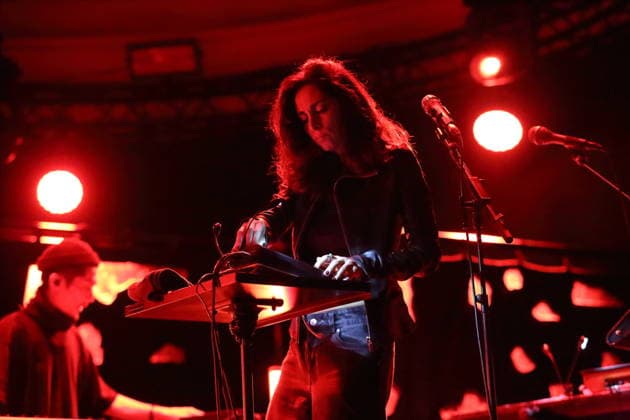 Yasmine Hamdan bei einem Konzert im Metropol in Berlin, 18. Februar 2026. Yasmine Hamdan Konzert Berlin