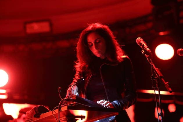 Yasmine Hamdan bei einem Konzert im Metropol in Berlin, 18. Februar 2026. Yasmine Hamdan Konzert Berlin