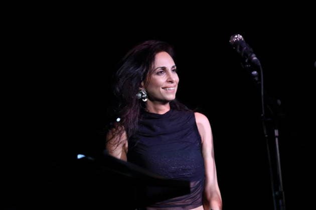 Yasmine Hamdan bei einem Konzert im Metropol in Berlin, 18. Februar 2026. Yasmine Hamdan Konzert Berlin