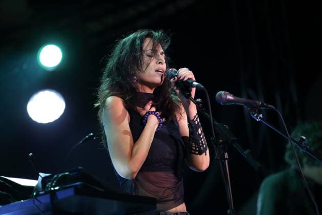 Yasmine Hamdan bei einem Konzert im Metropol in Berlin, 18. Februar 2026. Yasmine Hamdan Konzert Berlin