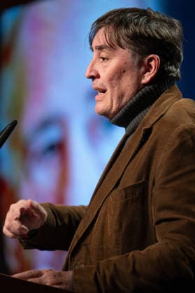 Tribute to Joan Margarit in Madrid, Spain - 18 Feb 2026 Luis García Montero attends the tribute to Joan Margarit at the Cervantes Institute. Madrid Spain Copyright: xAtilanoxGarciax xSOPAxImagesx photos05723