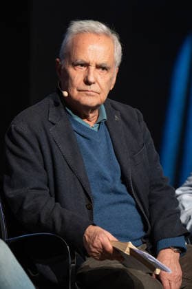 Tribute to Joan Margarit in Madrid, Spain - 18 Feb 2026 Juan Cruz attends the tribute to Joan Margarit at the Cervantes Institute. Madrid Spain Copyright: xAtilanoxGarciax xSOPAxImagesx photos05728