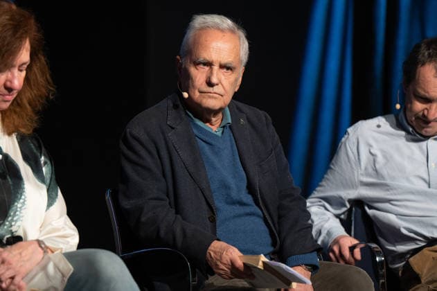 Tribute to Joan Margarit in Madrid, Spain - 18 Feb 2026 Juan Cruz attends the tribute to Joan Margarit at the Cervantes Institute. Madrid Spain Copyright: xAtilanoxGarciax xSOPAxImagesx photos05729