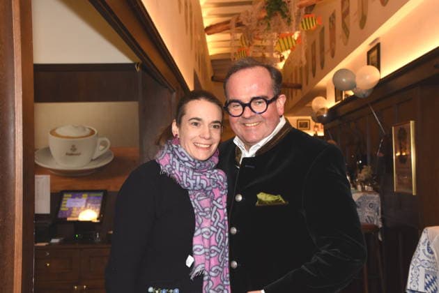 Stefanie Clemens Baumgaertner CSU Buergermeister Kandidat Muenchen 18.02.2026 Zum Franziskaner Aschermittwoch Fischessen Foto Muenchen