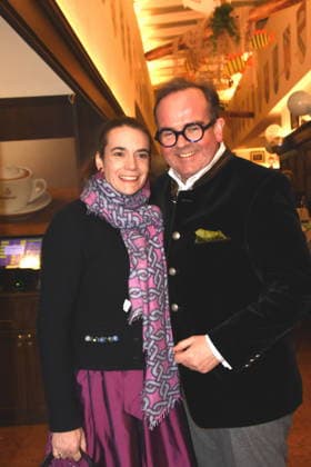 Stefanie Clemens Baumgaertner CSU Buergermeister Kandidat Muenchen 18.02.2026 Zum Franziskaner Aschermittwoch Fischessen Foto Muenchen