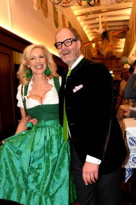 Inge Max Dietl Modehaus Muenchen 18.02.2026 Zum Franziskaner Aschermittwoch Fischessen Foto Muenchen