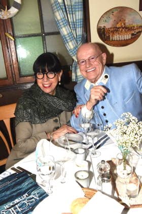 Irene Erich Lejeune Muenchen 18.02.2026 Zum Franziskaner Aschermittwoch Fischessen Foto Muenchen