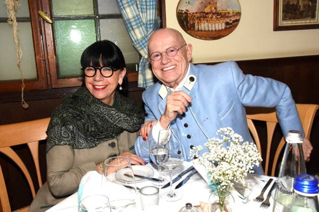 Irene Erich Lejeune Muenchen 18.02.2026 Zum Franziskaner Aschermittwoch Fischessen Foto Muenchen