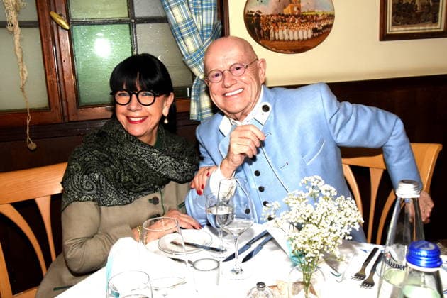 Irene Erich Lejeune Muenchen 18.02.2026 Zum Franziskaner Aschermittwoch Fischessen Foto Muenchen