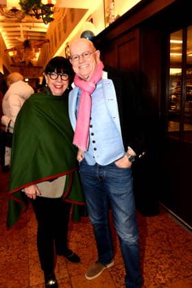 Irene Erich Lejeune Muenchen 18.02.2026 Zum Franziskaner Aschermittwoch Fischessen Foto Muenchen