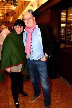 Irene Erich Lejeune Muenchen 18.02.2026 Zum Franziskaner Aschermittwoch Fischessen Foto Muenchen