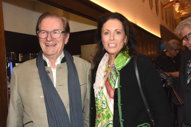 Thomas Haffa Unternehmer Pia Hahn Muenchen 18.02.2026 Zum Franziskaner Aschermittwoch Fischessen Foto Muenchen