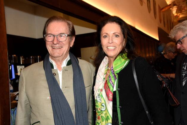 Thomas Haffa Unternehmer Pia Hahn Muenchen 18.02.2026 Zum Franziskaner Aschermittwoch Fischessen Foto Muenchen