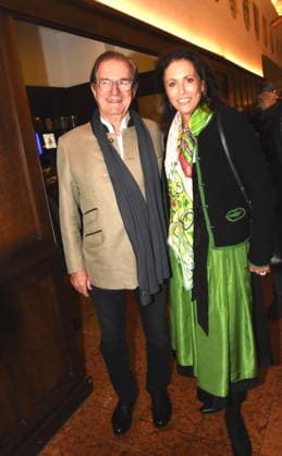 Thomas Haffa Unternehmer Pia Hahn Muenchen 18.02.2026 Zum Franziskaner Aschermittwoch Fischessen Foto Muenchen