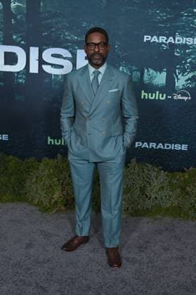 LOS ANGELES, CALIFORNIA FEBRUARY 18 Sterling K Brown at the premiere of Hulus Paradise Season 2 at Paramount Theatre on February 18, 2026 in Los Angeles, California Credit Michael Mattes AdMedia 453232 2026 02 19  Copyright: xAdMediax STAR_453232_123