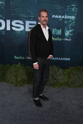 LOS ANGELES, CALIFORNIA FEBRUARY 18 Tuc Watkins at the premiere of Hulus Paradise Season 2 at Paramount Theatre on February 18, 2026 in Los Angeles, California Credit Michael Mattes AdMedia 453232 2026 02 19  Copyright: xAdMediax STAR_453232_126