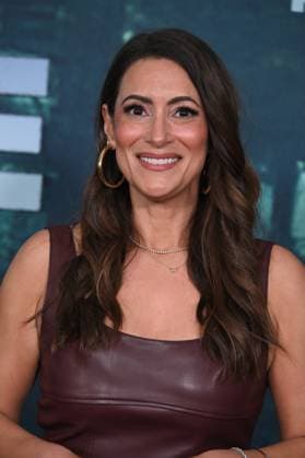 LOS ANGELES, CALIFORNIA FEBRUARY 18 Angelique Cabral at the premiere of Hulus Paradise Season 2 at Paramount Theatre on February 18, 2026 in Los Angeles, California Credit Michael Mattes AdMedia 453232 2026 02 19  Copyright: xAdMediax STAR_453232_134