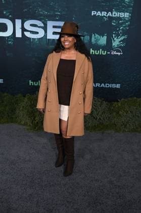 LOS ANGELES, CALIFORNIA FEBRUARY 18 Kim Fields at the premiere of Hulus Paradise Season 2 at Paramount Theatre on February 18, 2026 in Los Angeles, California Credit Michael Mattes AdMedia 453232 2026 02 19  Copyright: xAdMediax STAR_453232_141