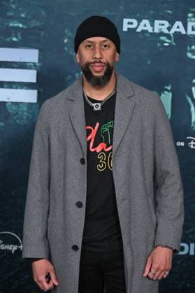LOS ANGELES, CALIFORNIA FEBRUARY 18 Affion Crockett at the premiere of Hulus Paradise Season 2 at Paramount Theatre on February 18, 2026 in Los Angeles, California Credit Michael Mattes AdMedia 453232 2026 02 19  Copyright: xAdMediax STAR_453232_159