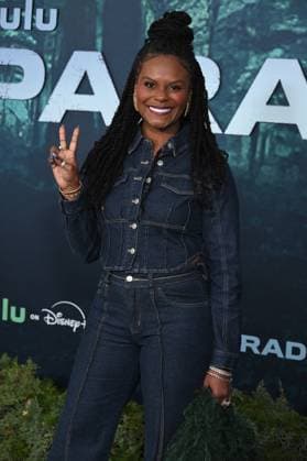 LOS ANGELES, CALIFORNIA FEBRUARY 18Tabitha Brown at the premiere of Hulus Paradise Season 2 at Paramount Theatre on February 18, 2026 in Los Angeles, California Credit Michael Mattes AdMedia 453232 2026 02 19  Copyright: xAdMediax STAR_453232_188