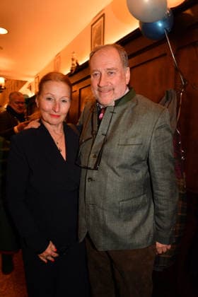 Harold Faltermeyer und Birgitt Wolf Aschermittwoch Fischessen Zur Franziskaner München ( 18. Februar 2026