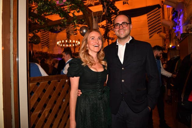 Stephanie Hasse und Thomas Mang Aschermittwoch Fischessen Zur Franziskaner München ( 18. Februar 2026